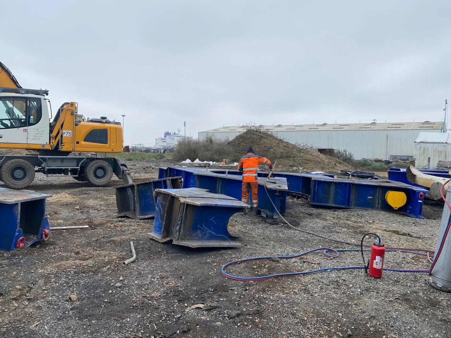 Démantèlement Industriel - Découpe à la disqueuse sur site