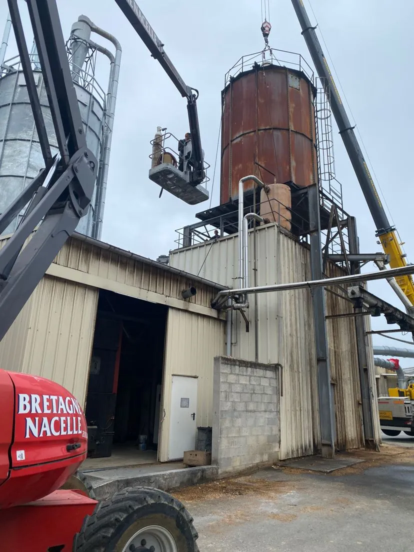 Travaux en grande hauteur