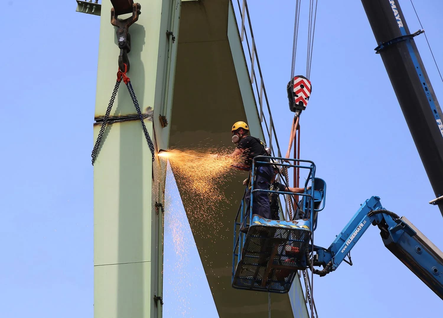Intervention de génie civil
