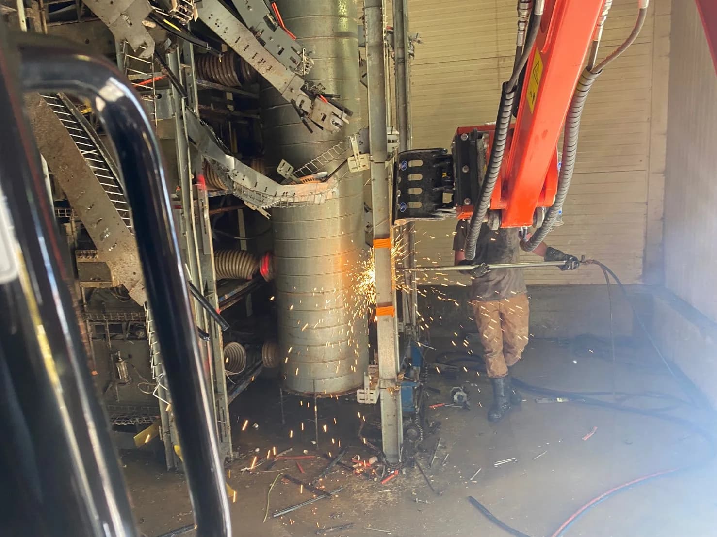 Intervention en site occupé