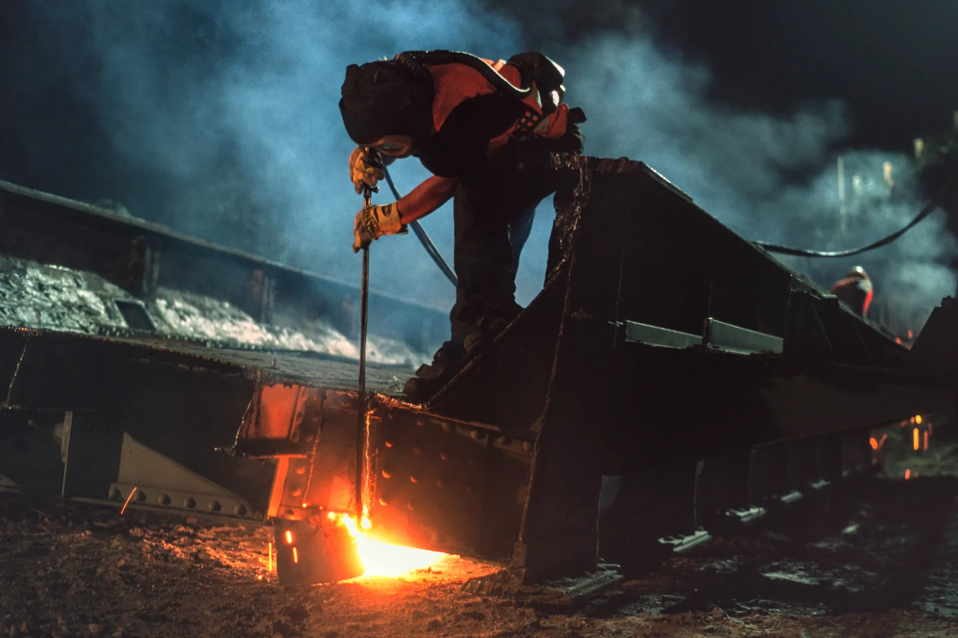 Intervention métal sur site industriel