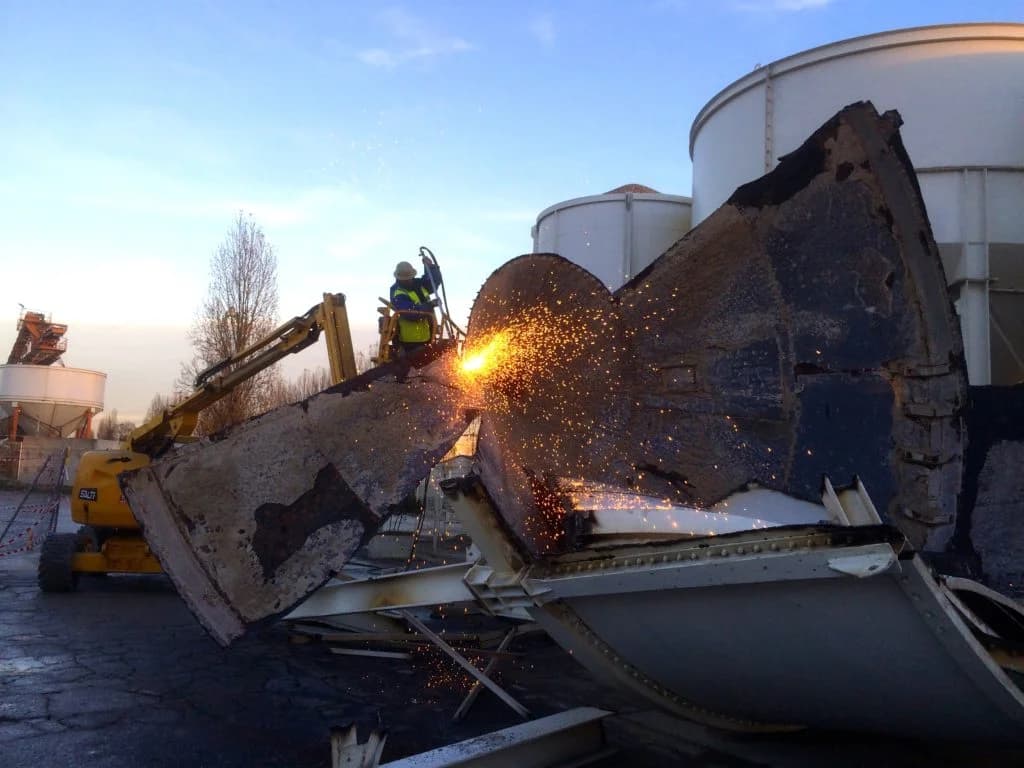 Intervention sur site industriel